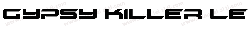 Gypsy Killer Leftali字体转换